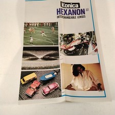 Konica Hexagon Lens Brochure 1979