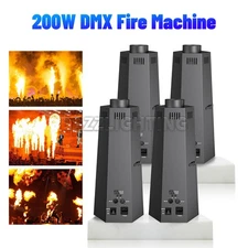PAIDUN 200W Fire Machine DMX512 Flame Thrower Projector Stage Effect Equipment