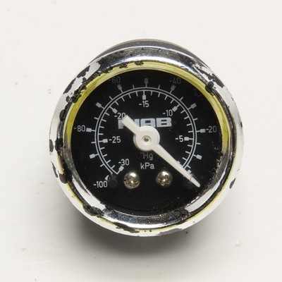 PIAB 1/8'' NPT Back Ported Vacuum Pressure Gauge 0-''HG kPa -100