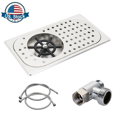 #ad Pitcher Glass Rinser Coffee Milk Cup Washer Cafe Home Kitchen Sink High Pressure $52.09