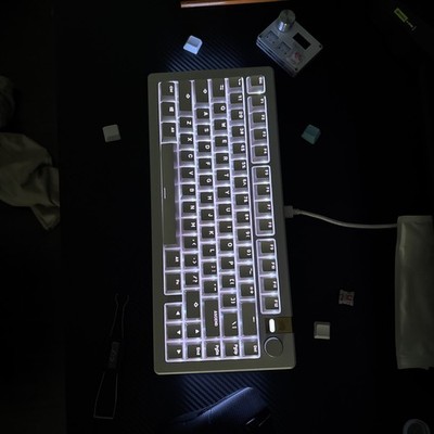 Glorious GMMK 3 PRO HE 75% Linear Mechanical Switch Wireless Keyboard RT + 8K Hz