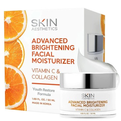 Crema De Noche Coreanos Con Vitamina C y Colageno 1.7 oz Productos Para La Cara