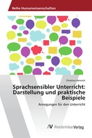 Christina Heinrich | Sprachsensibler Unterricht: Darstellung Und Praktische...