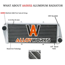 ALUMINUM RADIATOR FITS Fit ULTRALIGHT ROTAX 912 912i 914 UL 4-STROKE ENGINE