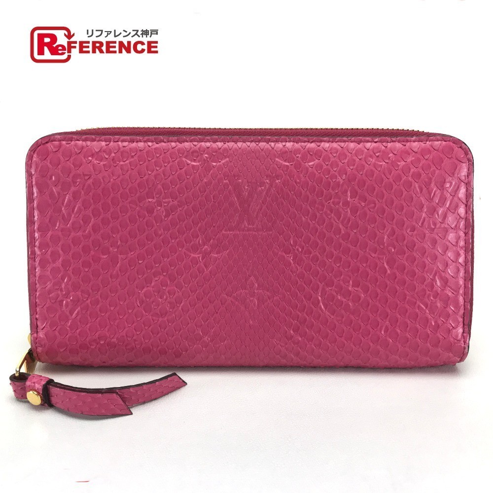 Louis Vuitton Zippy Wall Python Wallet Monogram H… - image 1