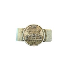 Vintage Union Pacific Railway Commemorative Money Clip 1995 Brass