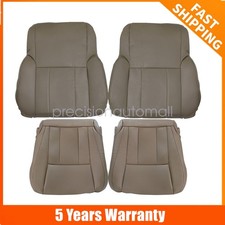 For 1996-1999 Toyota 4runner Driver Passenger Seat Cover Oak Tan Bottom-top