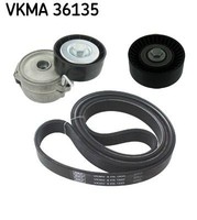 NEU - SKF VKMA36135 Keilrippenriemensatz FüR Ford Volvo
