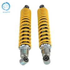 2PCS YELLOW Front Shocks For 1987-2006 Yamaha Banshee 350 YFZ350 NEW
