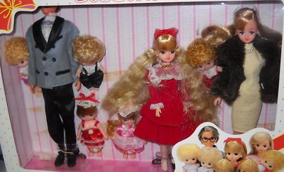1383 NIB Vintage Takara Japan Licca Family Boxed Set | eBay