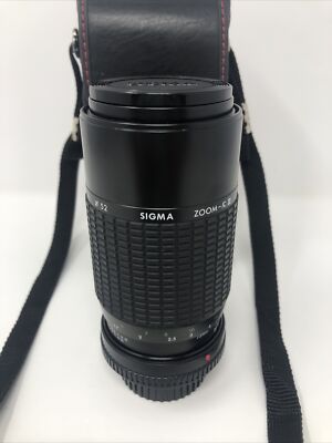 Sigma ZOOM K III 75-210mm f/3.5-4.5 Lens. Pentax Ka Mount 52mm