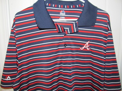 atlanta braves golf shirt