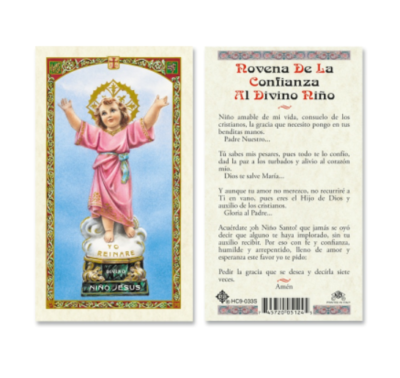 Al.divino Divino Edition 2 サイン入り Novena de la Confianza al Divino Nino -Spanish - Paperstock Holy