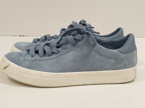 N454 WOMENS ADIDAS ORIGINALS BLUE SUEDE 