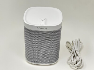 Erasure Ubetydelig læder White Sonos Play:1 1st Gen Wireless WiFi Speaker 878269000273 | eBay