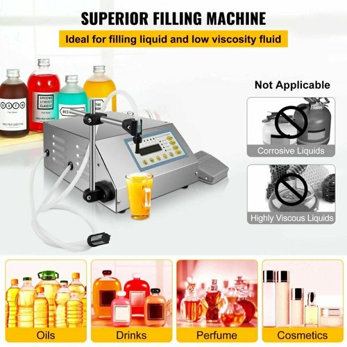 Automatic Liquid Filling Machine Digital Control Filler 3500ml Counting Function - Picture 2 of 9