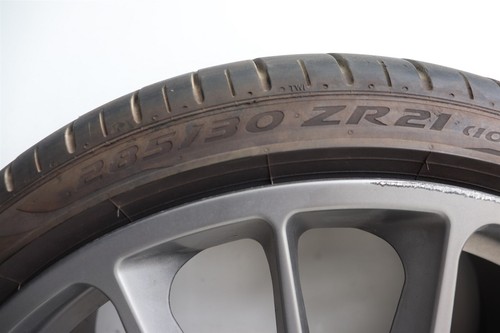 Maserati Ghibli M157 2015 21" x 10.5" ET45 Rear Wheel Rim 670011859 J246 #2 - Picture 9 of 14
