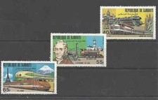 Timbres Trains Djibouti 531/3 ** lot 6721
