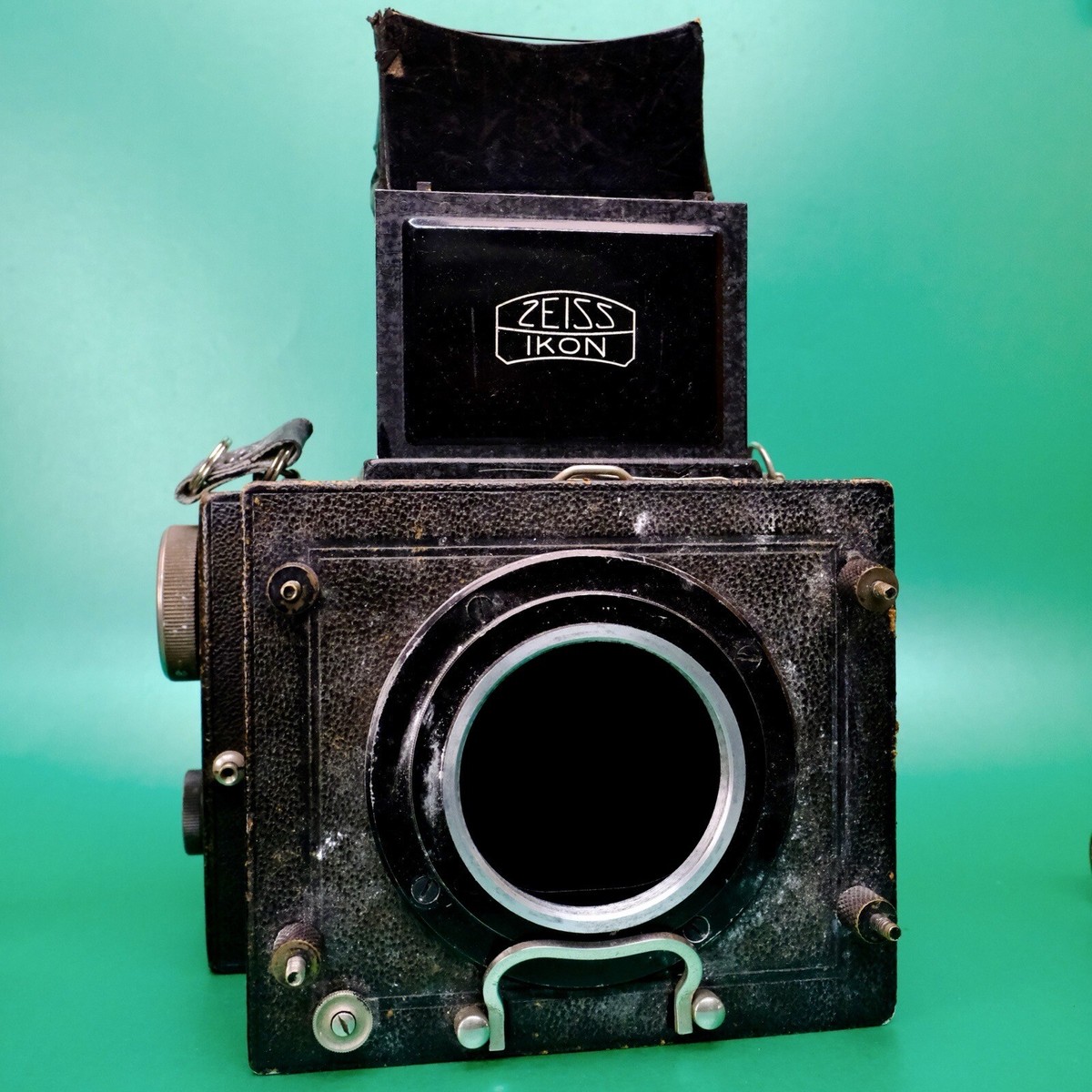 Vintage Zeiss Ikon Miroflex folding 9x12 camera, Shutter Works