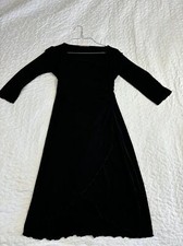 Forever21 Fit & Flare Flowy Black Business Dress size Medium