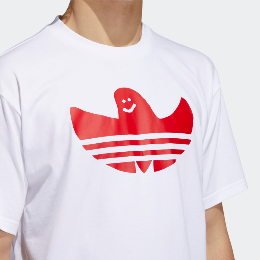 adidas Graphic Shmoo Tee Mark Gonzales White Red GD3107