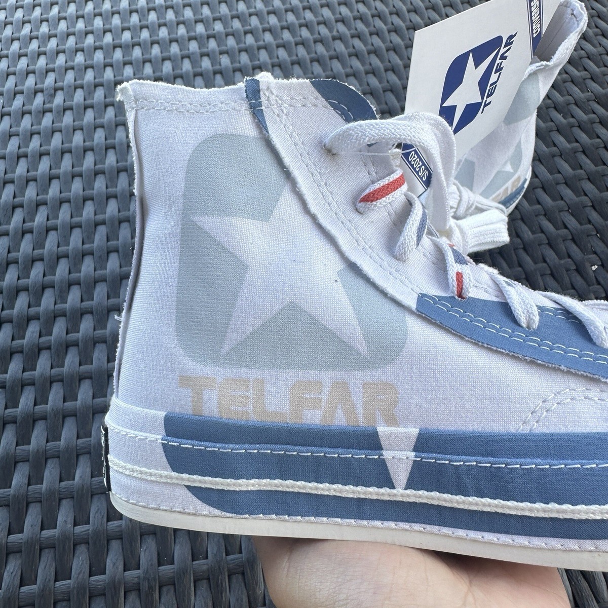 Converse Telfar x Chuck 70 High Archival Star Print Men's Shoes