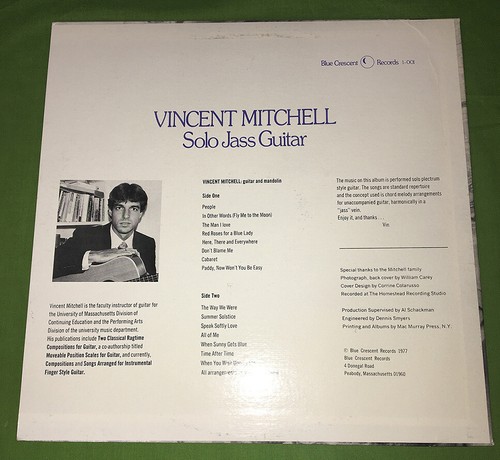 3 VINCENT VIN MITCHELL LP lot Nothing but Love POUNCE PRIVATE press GUITAR - Picture 3 of 4