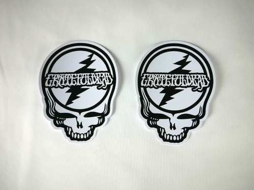 (2) Grateful Dead Steal Your Face Premium Deadhead Sticker Jerry Garcia Vinyl - 第 1/3 張圖片