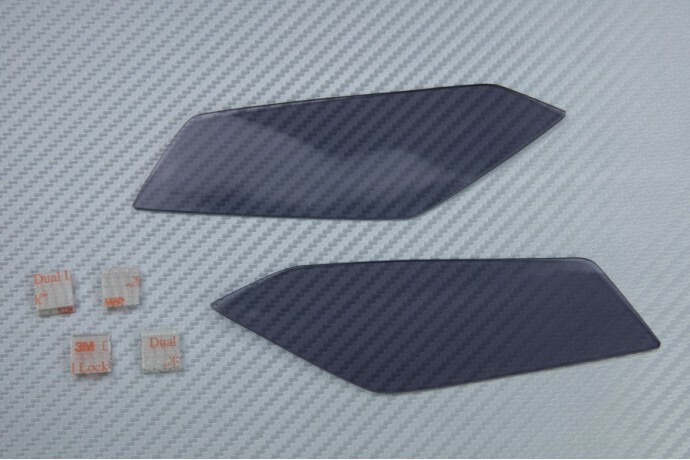 Cache phare anti-rayures pour MT-09 FZ-09 RN43 écran polycarbonate fumé noir