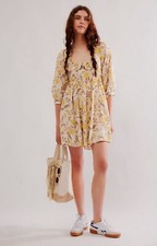 FREE PEOPLE Lola Mini Dress Size M