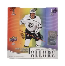 2021/22 Upper Deck Allure Hockey Hobby Box Factory Sealed