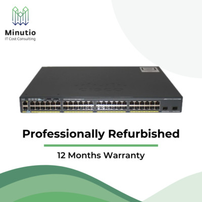 CISCO WS-C2960X-48LPD-L | refurbished | incl. VAT