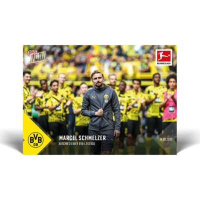 Topps Now Bundesliga 2021-22 - Card 208 - Marcel Schmelzer - Borussia Dortmund