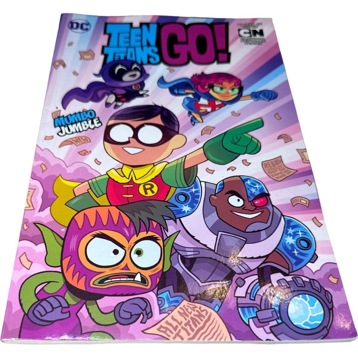 Teen Titans Go MUMBO JUMBLE Vol 3 Book DC Comics Cartoon Network