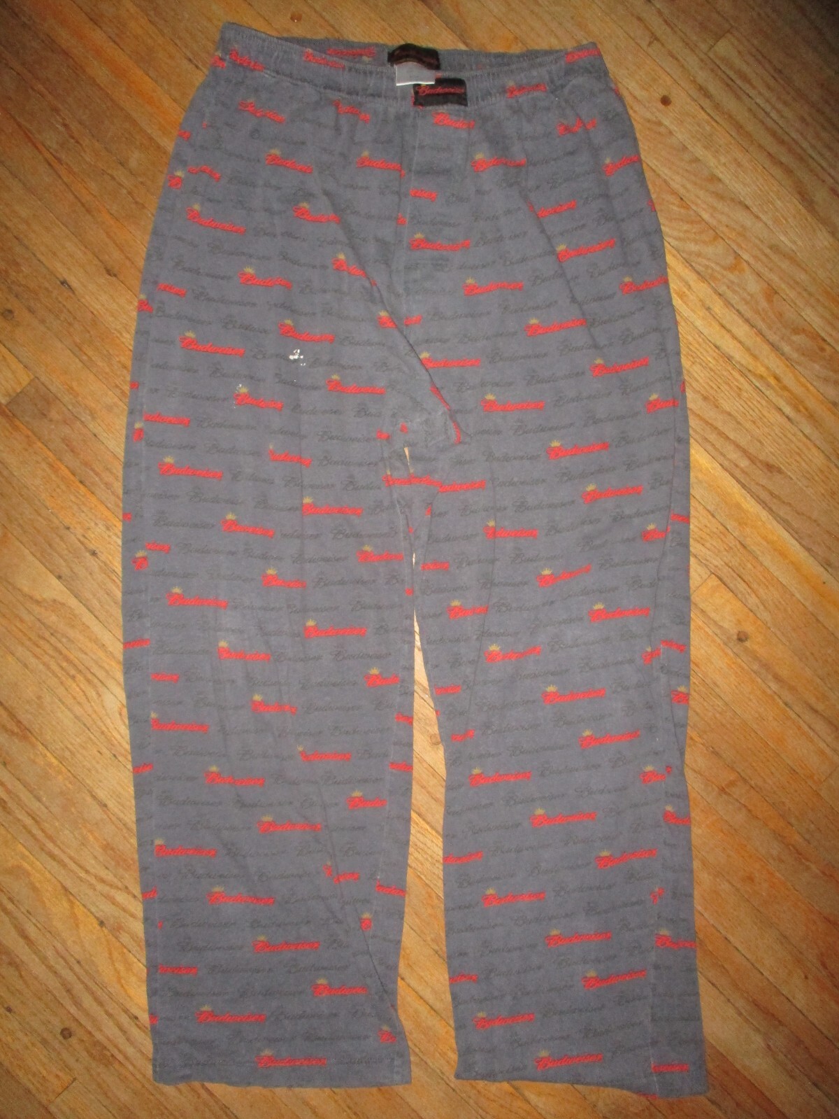 BUDWEISER PAJAMA PANTS King of Beers Lounge Sleep Wea… Gem