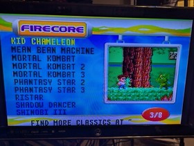 AtGames Sega Genesis Classic Mini Game Console 2014 and 1 Controller TESTED (a)