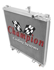 Champion 3 Row Aluminum Radiator for 2004 - 2010 Nissan Titan 5.6L V8 Engine