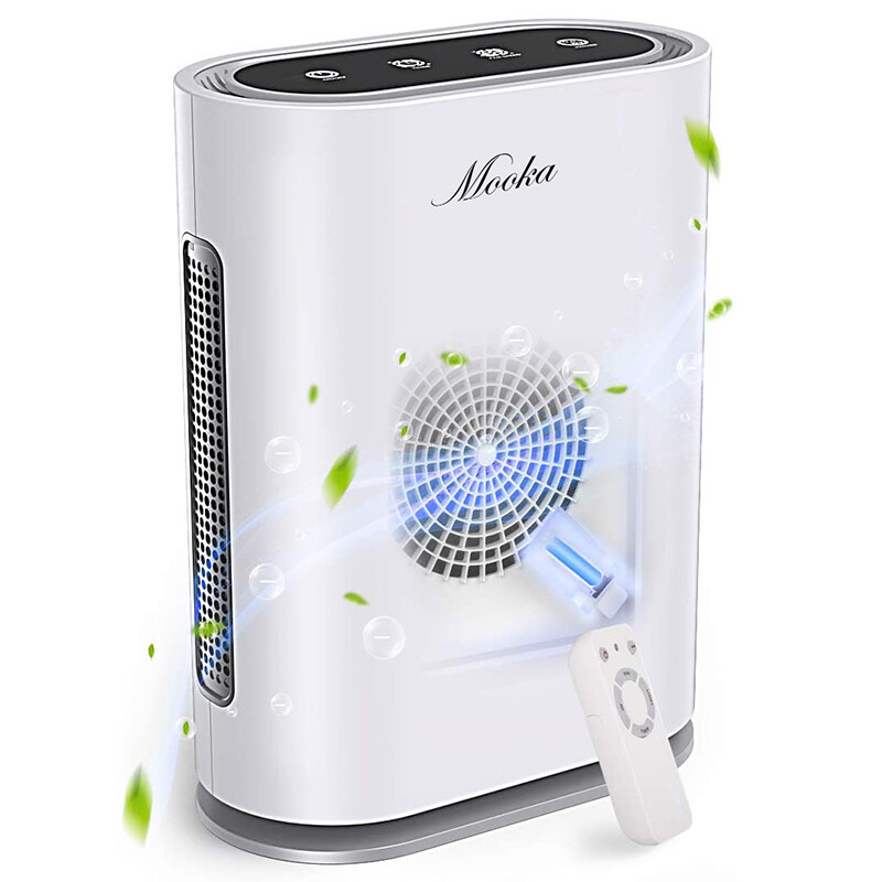Air Purifier Large Room UV Light H13 Hepa Filter Cigarette Smoke Pet