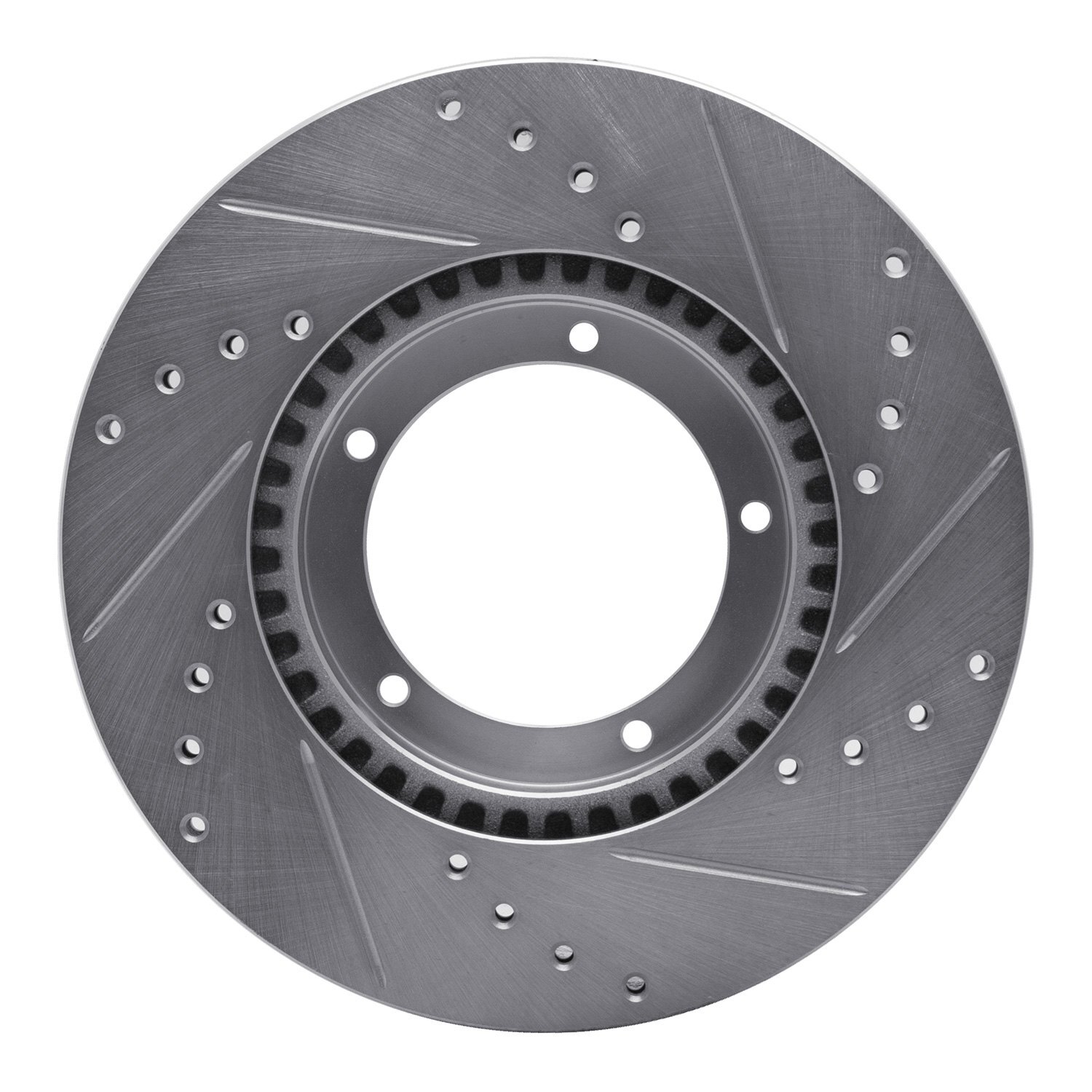 For Porsche 944 8386 Brake Rotor eLINE Drilled & Slotted 1Piece Front