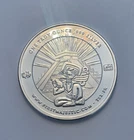 First Majestic 1 Oz .999 SILVER Coin Round Mayan & FM Logo Medallion Undated