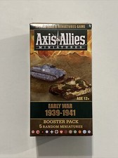 Axis  Allies Miniatures Early War 1939-41 Booster Pack WOTC Gale Force Nine New