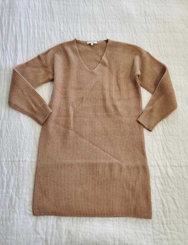MADEWELL RELAXED V-NECK SWEATER DRESS 
