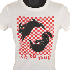 Harry Styles T Shirt Womens Size Medium White Love On Tour