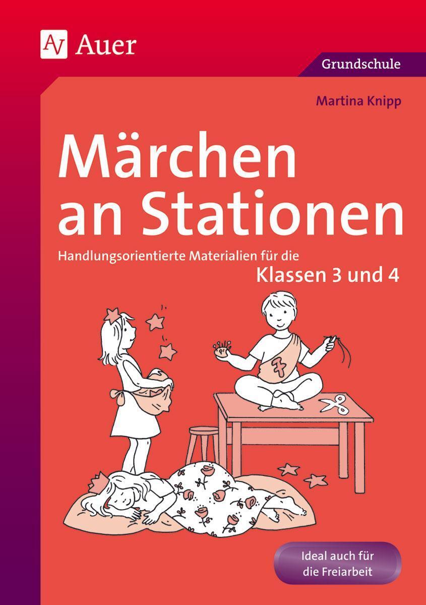Thumbnail - Märchen An Stationen Klasse 3/4 | Martina Knipp | Broschüre | 96 S. |