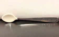 Vintage Gerber Soft-Bite Stainless Steel Infant Baby Spoon Made In USA - 5 1/2"