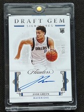 2020-21 NBA FLAWLESS JOSH GREEN RC DRAFT GEM SIGNATURES ON CARD AUTO 19/25