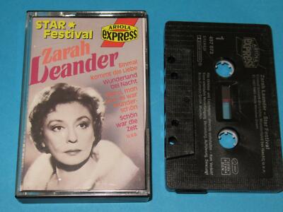 Zarah Leander / Star Festival - MC Kassette, Cassette