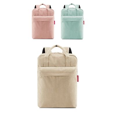 Reisenthel Allday M Medium Backpack corduroy School Travel Market Bag cord