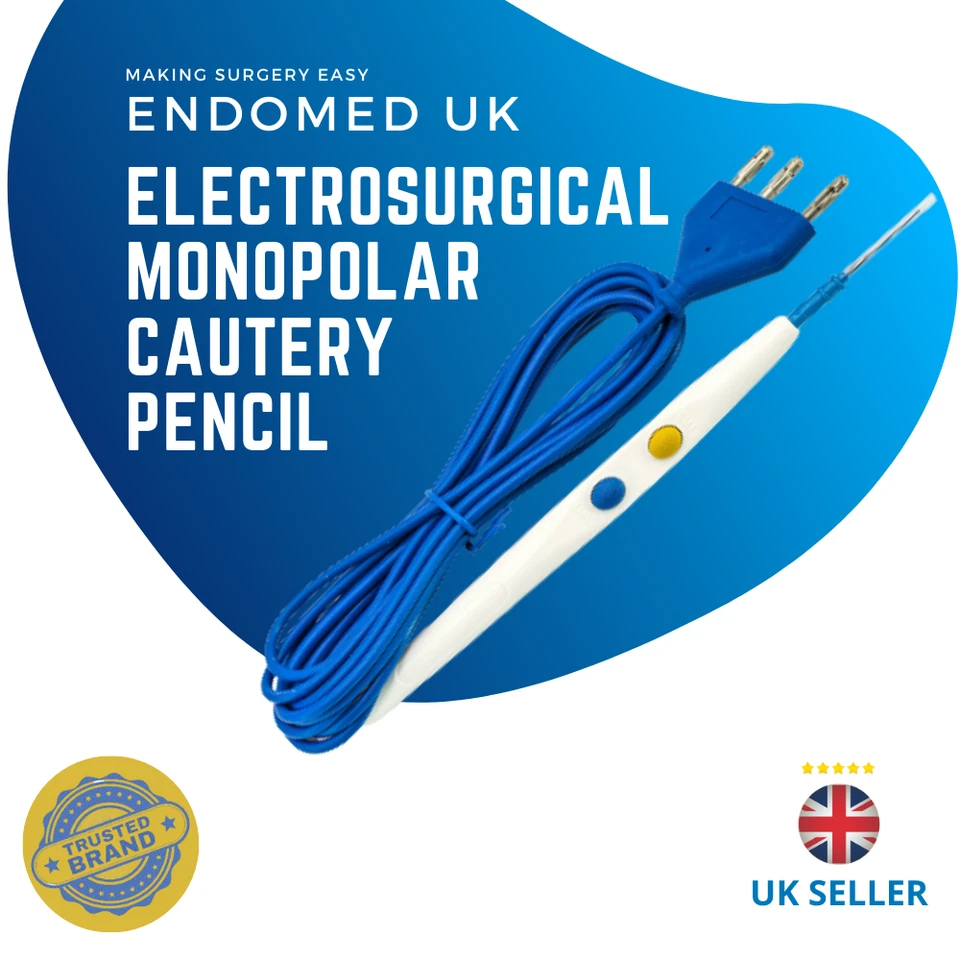 ENDO® Electro Surgical Pencil Cautery Diathermy ESU Disposable Medical Pencils