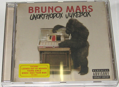 BRUNO MARS CD Unorthadox Jukebox EXPLICIT Brand New Locked Out Of Heaven Young